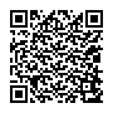 QR код за телефонен номер +12018653274