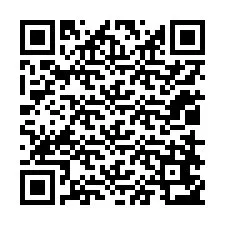 Código QR para número de telefone +12018653285