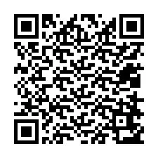 Código QR para número de telefone +12018653287