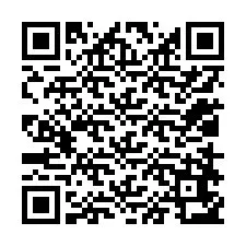 Código QR para número de teléfono +12018653289