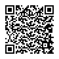 QR-koodi puhelinnumerolle +12018655472