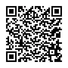 QR-koodi puhelinnumerolle +12018656515