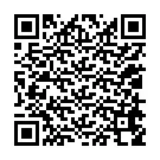 QR Code สำหรับหมายเลขโทรศัพท์ +12018658878