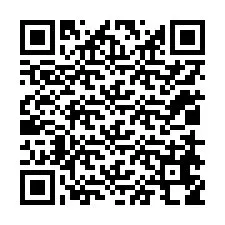 QR-код для номера телефона +12018658881