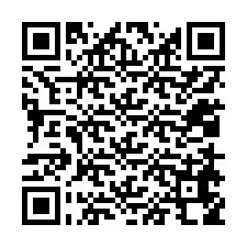 QR-код для номера телефона +12018658883