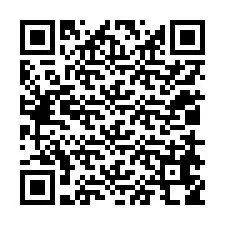 Código QR para número de teléfono +12018658884