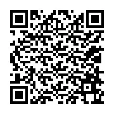 QR kód a telefonszámhoz +12018664769