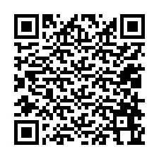 QR код за телефонен номер +12018664777