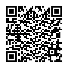 QR kód a telefonszámhoz +12018674040