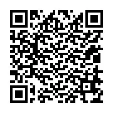 Codice QR per il numero di telefono +12018674045