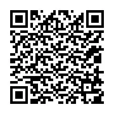 QR Code สำหรับหมายเลขโทรศัพท์ +12018705411