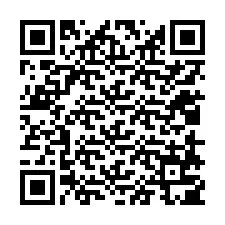 Código QR para número de telefone +12018705412