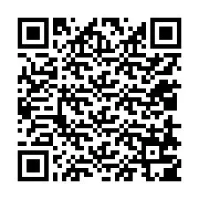 QR-koodi puhelinnumerolle +12018705416