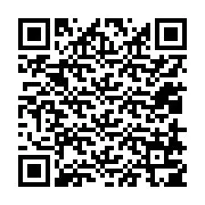 QR kód a telefonszámhoz +12018705417