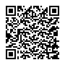 QR kód a telefonszámhoz +12018707864