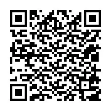 Código QR para número de telefone +12018707865