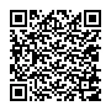 QR kód a telefonszámhoz +12018707866