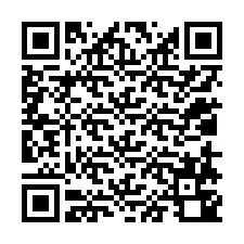 QR-code voor telefoonnummer +12018740508