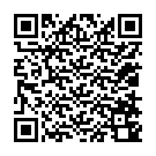 Kode QR untuk nomor Telepon +12018740789