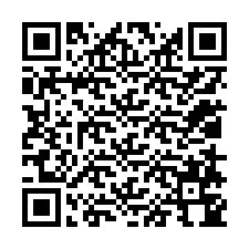 QR Code pour le numéro de téléphone +12018744589