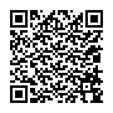 QR код за телефонен номер +12018744744