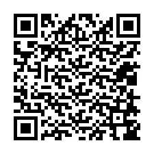 Código QR para número de teléfono +12018746077