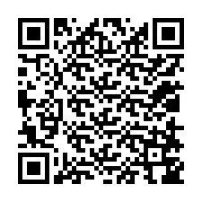 Codice QR per il numero di telefono +12018746219