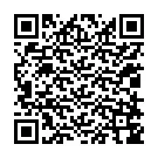 Código QR para número de teléfono +12018746220