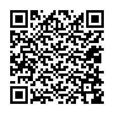 Codice QR per il numero di telefono +12018746377