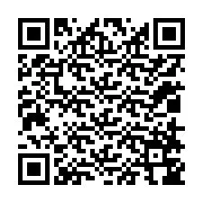 Codice QR per il numero di telefono +12018746641