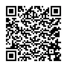 QR код за телефонен номер +12018746719