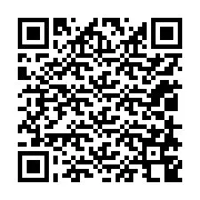 QR kód a telefonszámhoz +12018748135