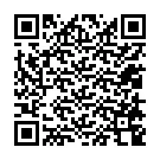 QR-kood telefoninumbri jaoks +12018748957