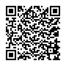 QR Code สำหรับหมายเลขโทรศัพท์ +12018824008