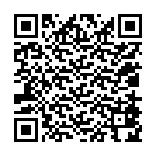 QR-koodi puhelinnumerolle +12018824888