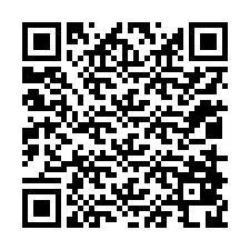 Código QR para número de telefone +12018828381