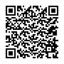 QR kód a telefonszámhoz +12018828647