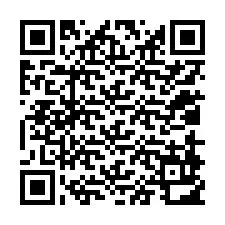 QR-код для номера телефона +12018912408