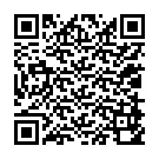 QR-koodi puhelinnumerolle +12018950098