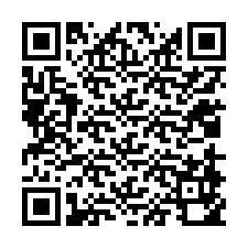 QR-koodi puhelinnumerolle +12018950102