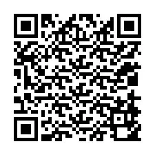 QR-koodi puhelinnumerolle +12018950104