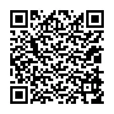 QR Code สำหรับหมายเลขโทรศัพท์ +12018956985