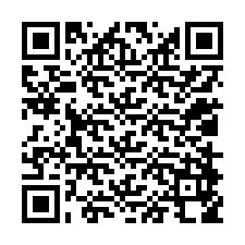 Codice QR per il numero di telefono +12018958298