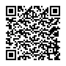 Codice QR per il numero di telefono +12018958299