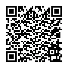 Código QR para número de teléfono +12018963749