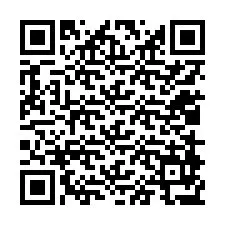 Código QR para número de teléfono +12018977496