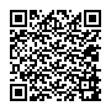 QR Code สำหรับหมายเลขโทรศัพท์ +12018981873