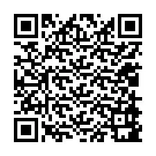 Kod QR dla numeru telefonu +12018981876