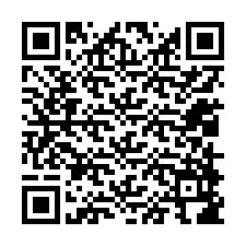 Kode QR untuk nomor Telepon +12018986677