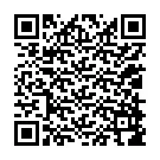 QR-code voor telefoonnummer +12018986678